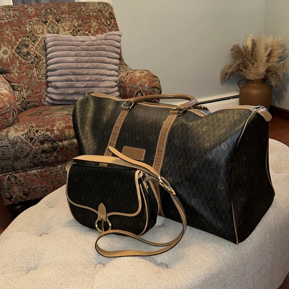 Christian Dior Honeycomb Boston & Shoulder/Crossbody bags 💯 % AUTHENTIC - Picture 10 of 17